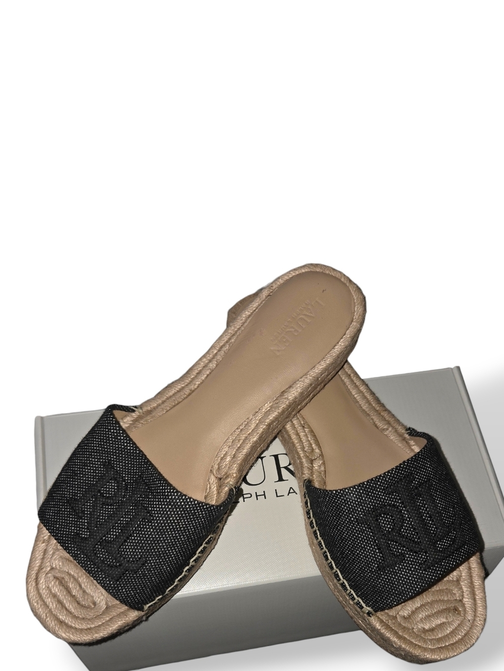 Lauren Ralph Lauren Polly Espadrille Flat Sandals